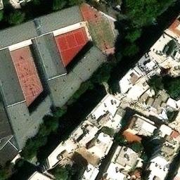 Volleyball Court — aerial view