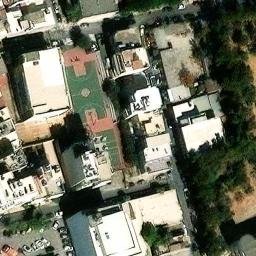 Volleyball Court — aerial view