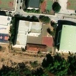 Volleyball Court — aerial view