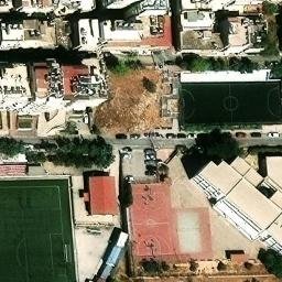 Volleyball Court — aerial view