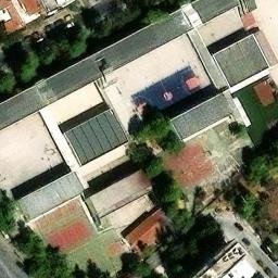 Volleyball Court — aerial view
