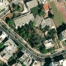 Volleyball Court — aerial view