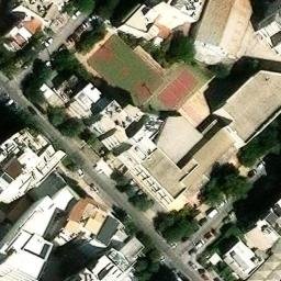 Volleyball Court — aerial view