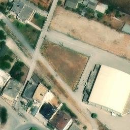 Κλειστό Γυμναστήριο Βόχας «Γεώργιος Τριαντάφυλλος» — aerial view