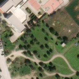 Volleyball Court — aerial view