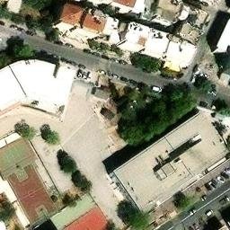 Volleyball Court — aerial view