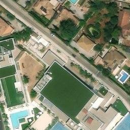 Volleyball Court — aerial view
