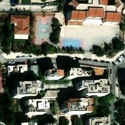 Volleyball Court — aerial view