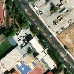 Volleyball Court — aerial view