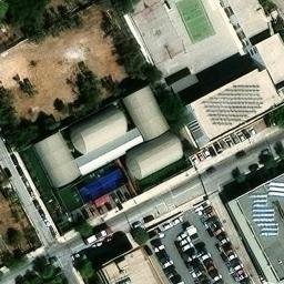 Volleyball Court — aerial view