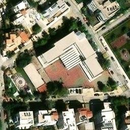 Volleyball Court — aerial view