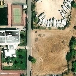 Volleyball Court — aerial view