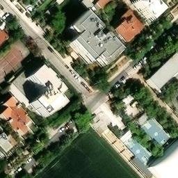 Volleyball Court — aerial view