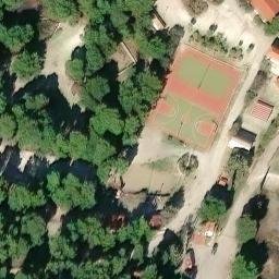 Volleyball Court — aerial view