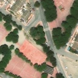 Volleyball Court — aerial view