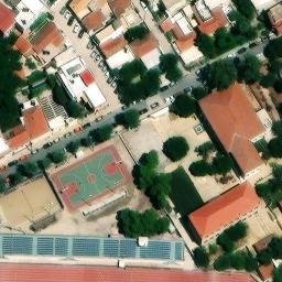 Volleyball Court — aerial view