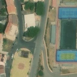 Volleyball Court — aerial view
