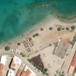 Volleyball Court — aerial view