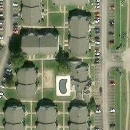 Fox Run Volleyball Court — aerial view