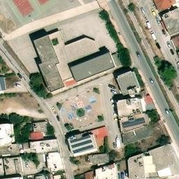 Volleyball Court — aerial view