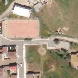 Volleyball Court — aerial view