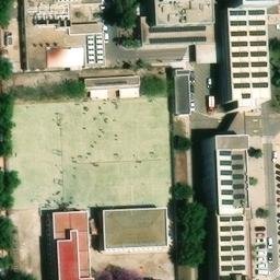 Volleyball Court — aerial view