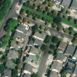 Sand Pit at Curt Andre Park — aerial view