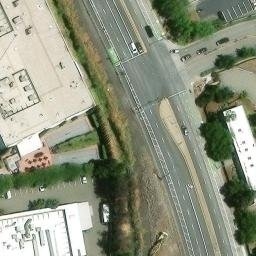 City Beach Volleyball — aerial view