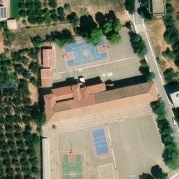 Volleyball Court — aerial view