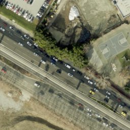 Sand Volleyball Court, Milpitas, CA — aerial view