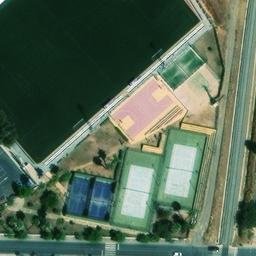 Volleyball Court — aerial view