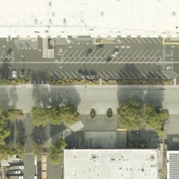 City Beach — aerial view