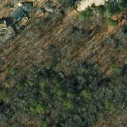 Sand Volleyball Court, Chester, VA — aerial view