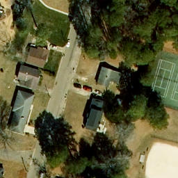 Quarterpath Rec Center Volleyball — aerial view