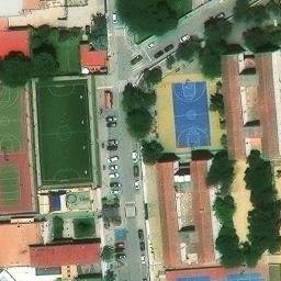 Volleyball Court — aerial view
