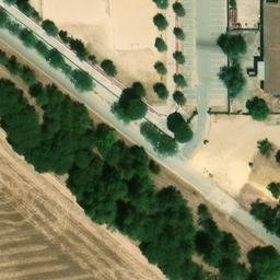 Sand Volleyball Court — aerial view