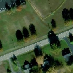 City Park Beach Volleyballl Court — aerial view