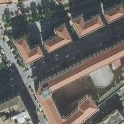 Volleyball Court — aerial view