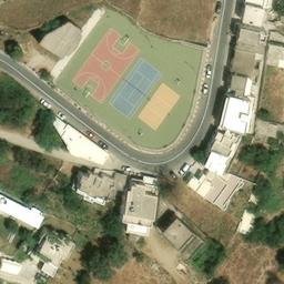 Volleyball Court — aerial view