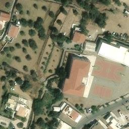 Volleyball Court — aerial view