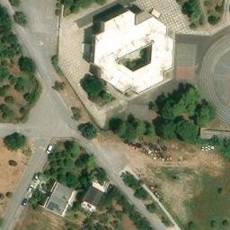 Volleyball Court — aerial view