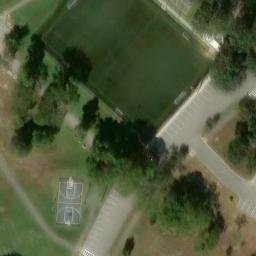 Volleyball Court, Bowling Green, KY — aerial view