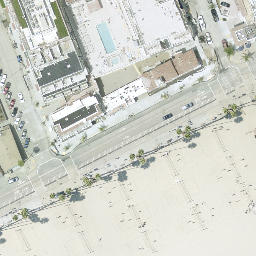 Court 16 — aerial view