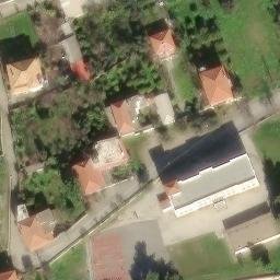 Volleyball Court — aerial view