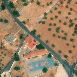 Volleyball Court — aerial view
