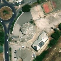 Volleyball Court — aerial view