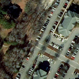 Volleyball Court, VA — aerial view