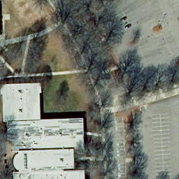 Volleyball Court, Virginia Beach, VA — aerial view