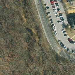 Sand Volleyball Court, Poplar Bluff, MO — aerial view
