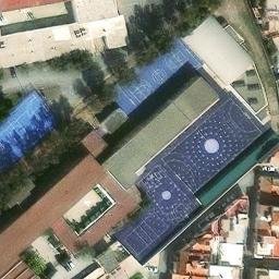 Volleyball Court — aerial view